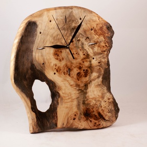 Fa falióra, rusztikus faóra,  - Meska.hu