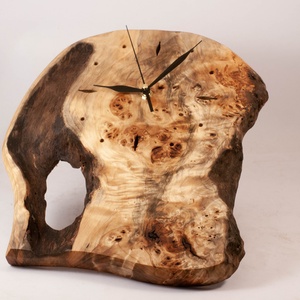 Fa falióra, rusztikus faóra,  - otthon & életmód - dekoráció - fali és függő dekoráció - falióra & óra - Meska.hu