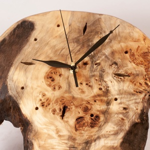 Fa falióra, rusztikus faóra,  - otthon & életmód - dekoráció - fali és függő dekoráció - falióra & óra - Meska.hu