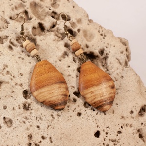 Fa fülbevaló - ékszer - fülbevaló - lógó fülbevaló - Meska.hu