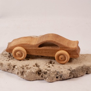 Játék fa autó, sportkocsi, fakocsi, Játék & Sport, Húzó & Tolójátékok, Famegmunkálás, MESKA