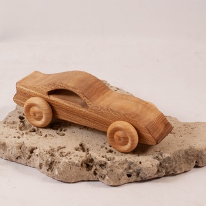 Játék fa autó, sportkocsi, fakocsi - játék & sport - húzó & tolójátékok - Meska.hu
