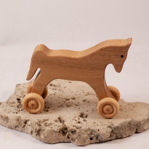 Fa lovacska, fa ló, Játék & Sport, Húzó & Tolójátékok, Famegmunkálás, MESKA