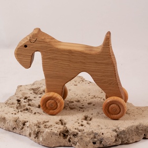 Fa kutya, foxi kutya, Játék & Sport, Húzó & Tolójátékok, Famegmunkálás, MESKA