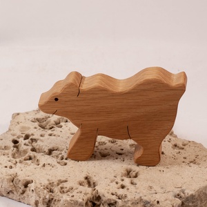 Fa maci, medve, Játék & Sport, Húzó & Tolójátékok, Famegmunkálás, MESKA