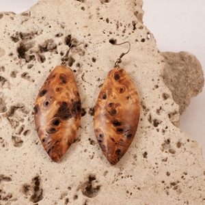 Fa fülbevaló - ékszer - fülbevaló - lógó fülbevaló - Meska.hu