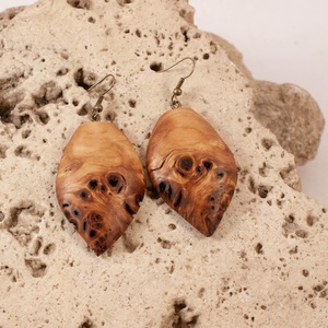 Fa fülbevaló - ékszer - fülbevaló - lógó fülbevaló - Meska.hu