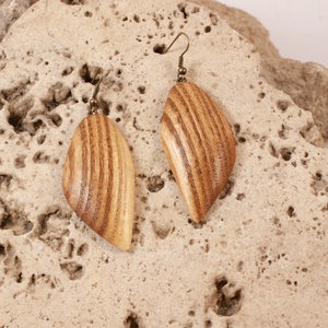 Fa fülbevaló - ékszer - fülbevaló - lógó fülbevaló - Meska.hu