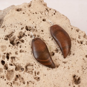 Fa fülbevaló - ékszer - fülbevaló - lógó fülbevaló - Meska.hu