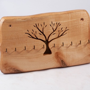 Fali kulcstartó, fogas, ékszertartó, akasztó, Otthon & Életmód, Dekoráció, Fali és függő dekoráció, Fali kulcstartó, Famegmunkálás, MESKA