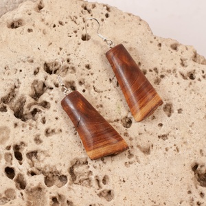 Fa fülbevaló - ékszer - fülbevaló - lógó fülbevaló - Meska.hu