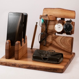 2 Mobil-, szemüveg-, óra-, toll tartó, asztali rendező, Otthon & Életmód, Tárolás & Rendszerezés, Íróasztali tároló, Famegmunkálás, MESKA