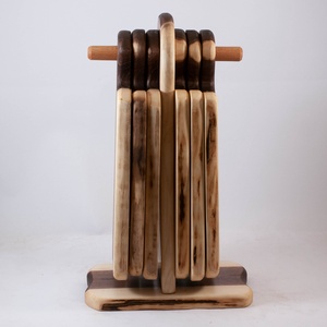  vágódeszka szett, tartóval 6 db-os - otthon & életmód - konyhafelszerelés, tálalás - sütés, főzés - vágódeszka - Meska.hu