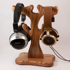 Fejhallgató tartó, állvány, dupla - Meska.hu