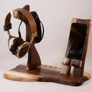 Fejhallgató, és mobil tartó, asztali rendező - Meska.hu