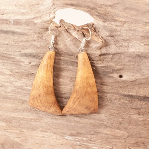 Fa fülbevaló, Ékszer, Fülbevaló, Lógó fülbevaló, Ékszerkészítés, Famegmunkálás, MESKA