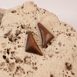 Fa fülbevaló, Ékszer, Fülbevaló, Lógó fülbevaló, Ékszerkészítés, Famegmunkálás, MESKA