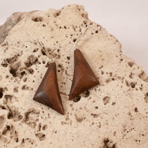 Fa fülbevaló - ékszer - fülbevaló - lógó fülbevaló - Meska.hu