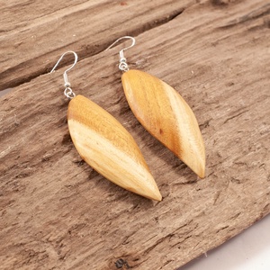 Fa fülbevaló - ékszer - fülbevaló - lógó fülbevaló - Meska.hu