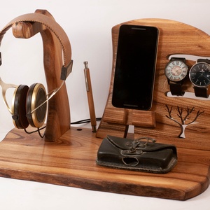   Mobil-, szemüveg-, fejhallgató, toll, 2 óra- tartó, asztali rendező - Meska.hu