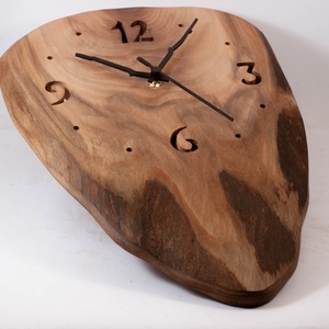 Fa falióra, rusztikus faóra,  - otthon & életmód - dekoráció - fali és függő dekoráció - falióra & óra - Meska.hu