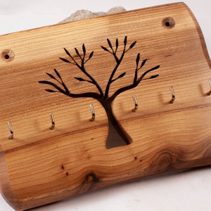 Fali kulcstartó, fogas, ékszertartó, akasztó - otthon & életmód - dekoráció - fali és függő dekoráció - fali kulcstartó - Meska.hu