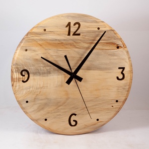 Fa falióra, kerek faóra,  - Meska.hu