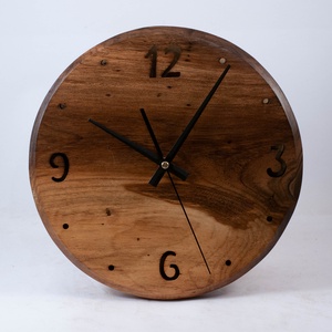 Fa falióra, kerek faóra,  - otthon & életmód - dekoráció - fali és függő dekoráció - falióra & óra - Meska.hu