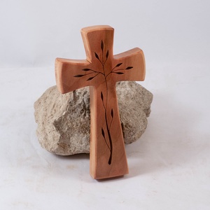 Mintás fakereszt, fali kereszt  - otthon & életmód - vallás - kereszt - Meska.hu
