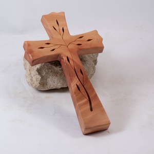 Mintás fakereszt, fali kereszt , Otthon & Életmód, Vallás, Kereszt, Famegmunkálás, MESKA