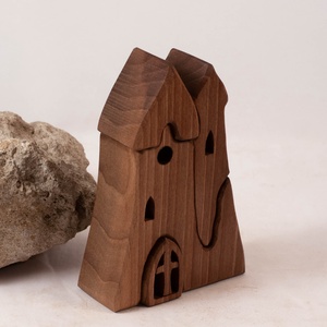  Fa templom, várkastély, fa építő, kirakó - játék & sport - építőjáték - Meska.hu