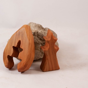  Fa fa, fa építő, kirakó - játék & sport - készségfejlesztő és logikai játék - szín és formaválogató játékok - Meska.hu