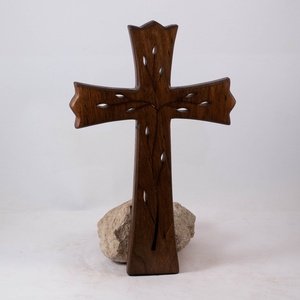 Mintás fakereszt, fali kereszt  - otthon & életmód - vallás - kereszt - Meska.hu