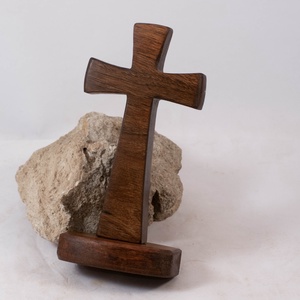 Fakereszt talpas, asztali kereszt - otthon & életmód - vallás - kereszt - Meska.hu