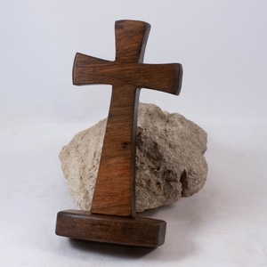Fakereszt talpas, asztali kereszt - otthon & életmód - vallás - kereszt - Meska.hu