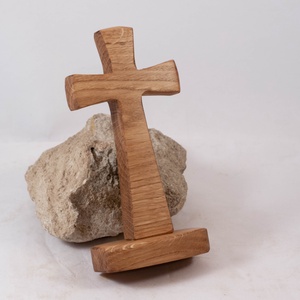 Fakereszt talpas, asztali kereszt - otthon & életmód - vallás - kereszt - Meska.hu