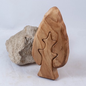  Fa fa, fa építő, kirakó - játék & sport - készségfejlesztő és logikai játék - szín és formaválogató játékok - Meska.hu