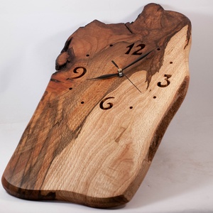 Fa falióra, rusztikus faóra,  - otthon & életmód - dekoráció - fali és függő dekoráció - falióra & óra - Meska.hu