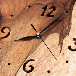 Fa falióra, rusztikus faóra,  - otthon & életmód - dekoráció - fali és függő dekoráció - falióra & óra - Meska.hu