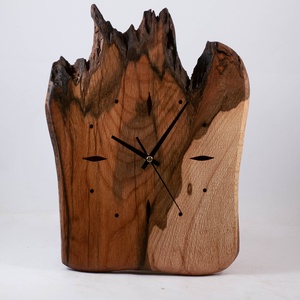 Fa falióra, rusztikus faóra,  - otthon & életmód - dekoráció - fali és függő dekoráció - falióra & óra - Meska.hu