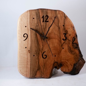 Fa falióra, rusztikus faóra, , Otthon & Életmód, Dekoráció, Fali és függő dekoráció, Falióra & óra, Famegmunkálás, MESKA