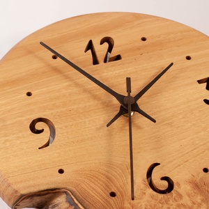 Fa falióra, rusztikus faóra,  - otthon & életmód - dekoráció - fali és függő dekoráció - falióra & óra - Meska.hu