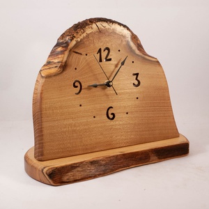 Fa asztali, talpas óra, kandalló óra, rusztikus faóra,  - otthon & életmód - dekoráció - fali és függő dekoráció - falióra & óra - Meska.hu