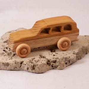 Játék fa autó, terepjáró, old timer, fakocsi, Játék & Sport, Húzó & Tolójátékok, Famegmunkálás, MESKA