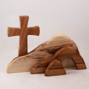 Húsvéti dekoráció kereszttel  - Meska.hu