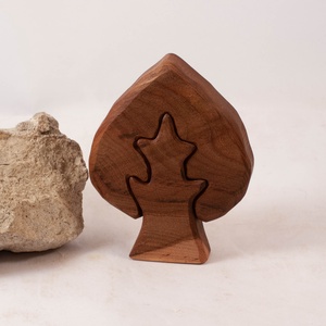  Fa fa, fa építő, kirakó, Játék & Sport, Készségfejlesztő és Logikai játék, Szín és formaválogató játékok, Famegmunkálás, MESKA