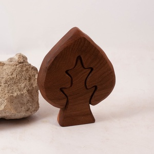  Fa fa, fa építő, kirakó - játék & sport - készségfejlesztő és logikai játék - szín és formaválogató játékok - Meska.hu