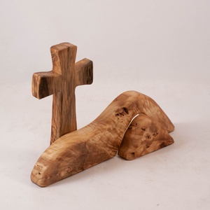 Húsvéti dekoráció kereszttel, fa kereszt - ünnepi díszek, dekorációk - húsvéti díszek és dekorációk - húsvéti asztaldíszek - Meska.hu