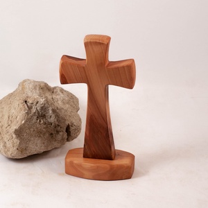 Fakereszt talpas, asztali kereszt - Meska.hu