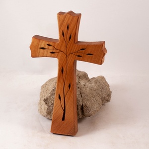Mintás fakereszt, fali kereszt  - otthon & életmód - vallás - kereszt - Meska.hu